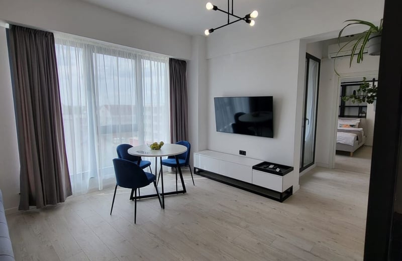 Rent of a cozy furnished 2-room apartment, 57 m², Constanța, Romania